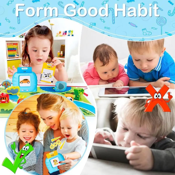 Talking Flash Cards For Kids Educational Learning BabyGem™