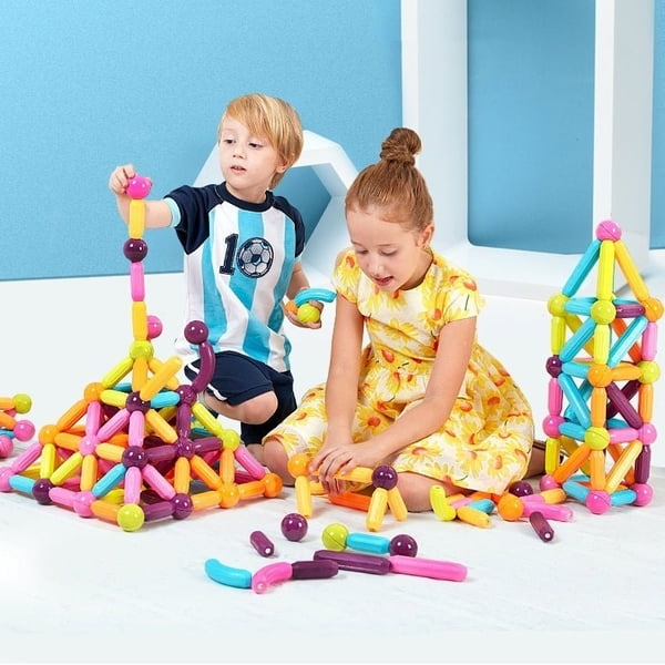 Magnetic Sticks Building Blocks | Early Learning Toy BabyGem™