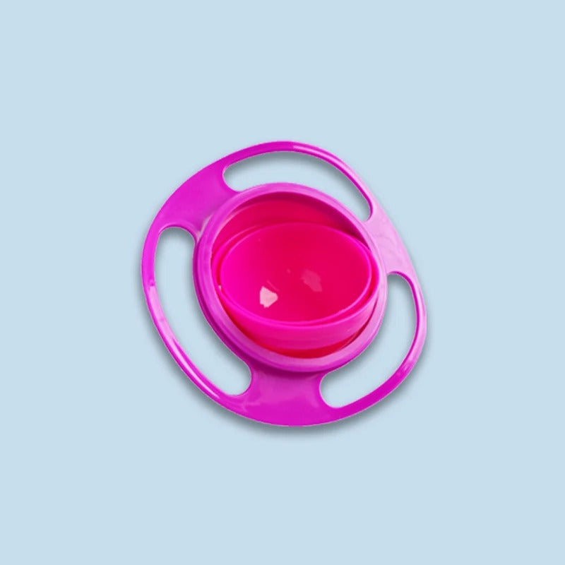 360° Rotary Gyro Umbrella Bowl Practical Spill-Proof Baby Balance Bowl - Baby Gem